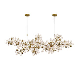 Elara Pine Glass Chandelier, detail view 50