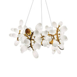 Elara Pine Glass Chandelier, detail view 51