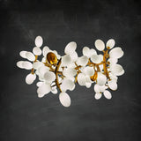 Elara Pine Glass Chandelier, detail view 39