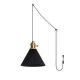 Tarin Iris Wood Pendant Light, detail view 15