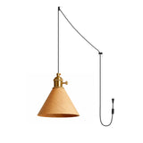 Tarin Iris Wood Pendant Light, detail view 14