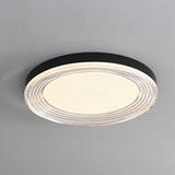 Vale Noir Acrylic Ceiling Light, detail view 2