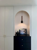 Vera Terra Travertine Pendant Light, detail view 6