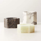Wren River Marble Candle Holder, detail view 3