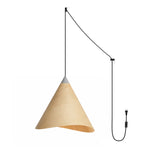 Eden Silva Wood Pendant Light, detail view 5