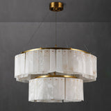 Oriel Glow Alabaster Chandelier, detail view 6