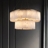 Oriel Glow Alabaster Chandelier, detail view 2