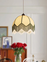 Rora Moss Fabric Pendant Light, detail view 6