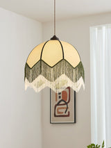 Rora Moss Fabric Pendant Light, detail view 7