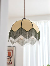 Rora Moss Fabric Pendant Light, detail view 8
