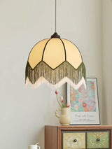 Rora Moss Fabric Pendant Light, detail view 9