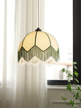 Rora Moss Fabric Pendant Light, detail view 10