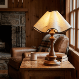 Briar Rain Wood Table Lamp, detail view 4