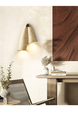 Celine Reed Stone Wall Light, detail view 2