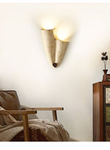 Celine Reed Stone Wall Light, detail view 3
