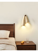 Celine Reed Stone Wall Light, detail view 4