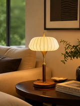Dalia Mist Brass Table Lamp, detail view 8