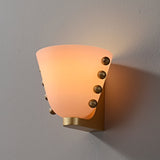 Elian Quartz Glass Wall Light, detail view 6