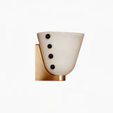 Elian Quartz Glass Wall Light, detail view 7