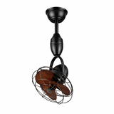 Galen Sol Wood Ceiling Fan, detail view 4