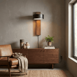Jora Cloud Travertine Wall Light, detail view 4