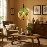 Maren Morrow Wood Pendant Light, detail view 2