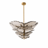 Mira Dawn Glass Chandelier, detail view 10