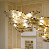 Mira Dawn Glass Chandelier, detail view 8