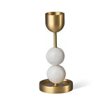 Nella Pearl Marble Candle Holder, detail view 17
