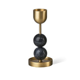 Nella Pearl Marble Candle Holder, detail view 15