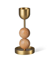 Nella Pearl Marble Candle Holder, detail view 10