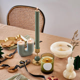 Nella Pearl Marble Candle Holder, detail view 28