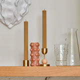 Nella Pearl Marble Candle Holder, detail view 5