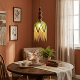 Orin Winter Wood Pendant Light, detail view 4