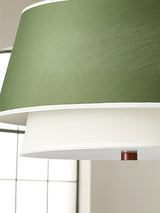 Tarin Juniper Fabric Pendant Light, detail view 18
