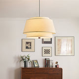 Tarin Juniper Fabric Pendant Light, detail view 3