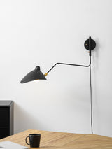 Cora Wave Brass Wall Light, detail view 21