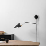 Cora Wave Brass Wall Light, detail view 22