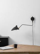 Cora Wave Brass Wall Light, detail view 24