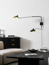 Cora Wave Brass Wall Light, detail view 38