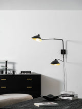 Cora Wave Brass Wall Light, detail view 39