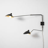 Cora Wave Brass Wall Light, detail view 43