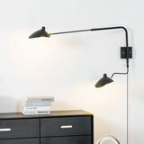 Cora Wave Brass Wall Light, detail view 4