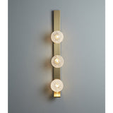 Niven River Crystal Wall Light, detail view 14