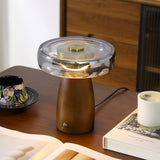 Briar Silva Glass Table Lamp, detail view 2