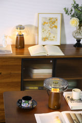 Briar Silva Glass Table Lamp, detail view 13