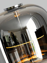 Cora Rain Glass Table Lamp, detail view 10