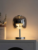 Cora Rain Glass Table Lamp, detail view 2