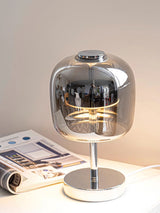 Cora Rain Glass Table Lamp, detail view 8