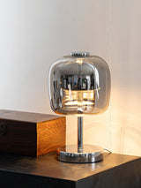Cora Rain Glass Table Lamp, detail view 4
